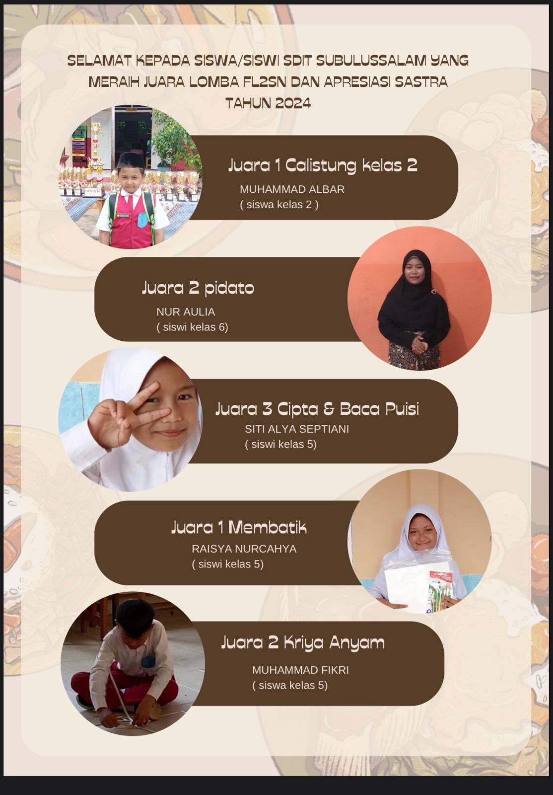 Kegiatan O2SN, FLSN dan OSN